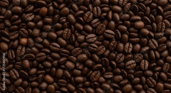 Fototapeta Coffee Lover's Abstract Background Pattern and Texture
