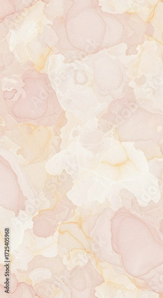 Obraz Soft watercolor texture with subtle floral elements and pastel hues