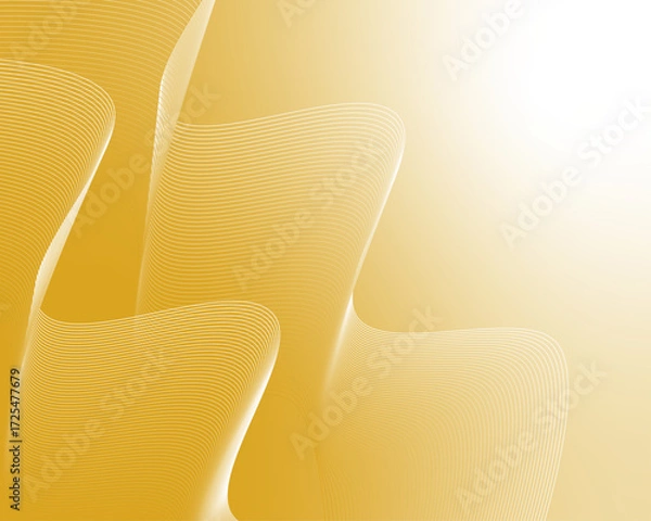Fototapeta gradient background with wavy lines texture