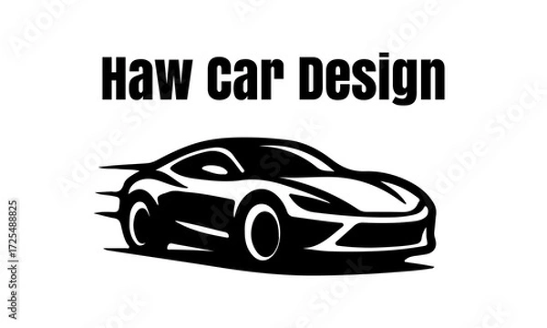 Fototapeta car vector icon