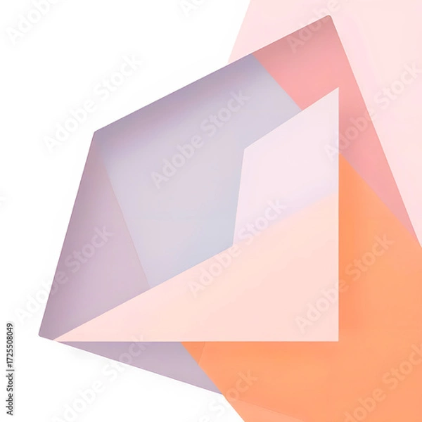 Obraz abstract geometric background