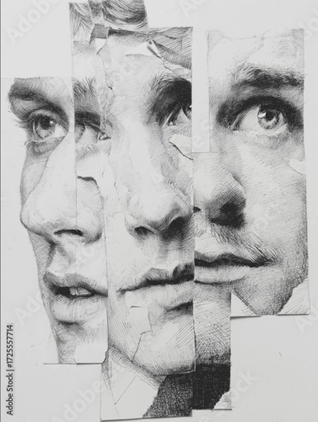 Obraz Portrait sketch