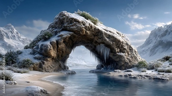 Obraz An Antarctic dreamscape