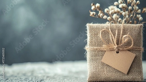 Obraz Rustic gift box