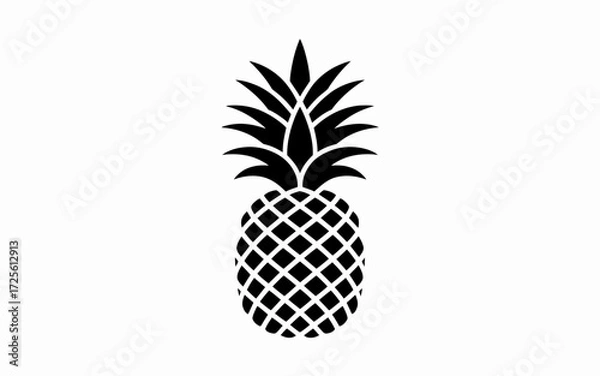 Fototapeta pineapple vector illustration