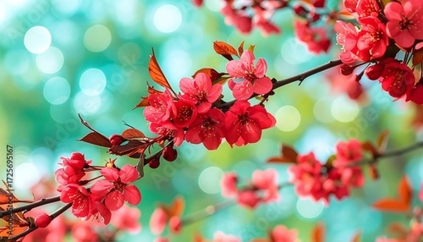 Obraz Spring blossoms in soft focus