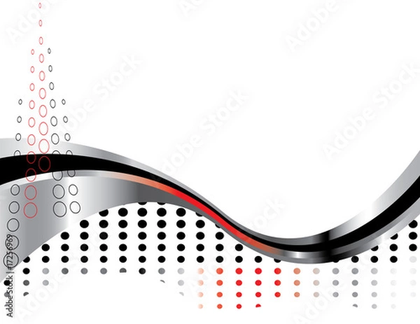 Obraz Chrome Curve Presentation
