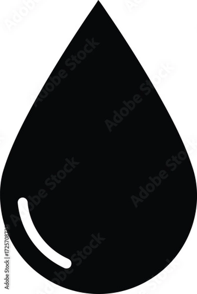 Obraz Bomb icon vector on white background