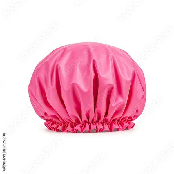 Fototapeta shower cap on white background