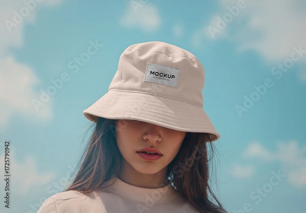 Obraz Dreamy Bucket Hat Mockup