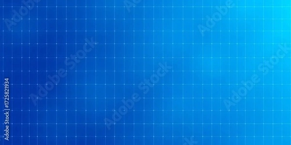 Fototapeta Abstract blue grid pattern background texture,  shade,  digital