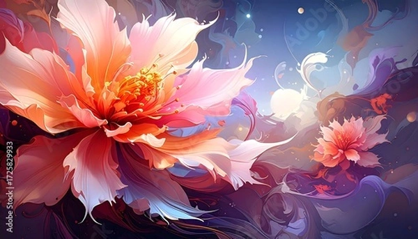 Obraz Floral celestial fantasy