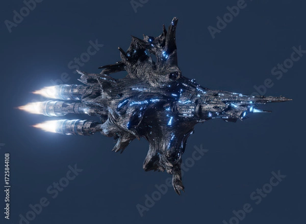 Fototapeta Intergalactic Spaceship Architecture