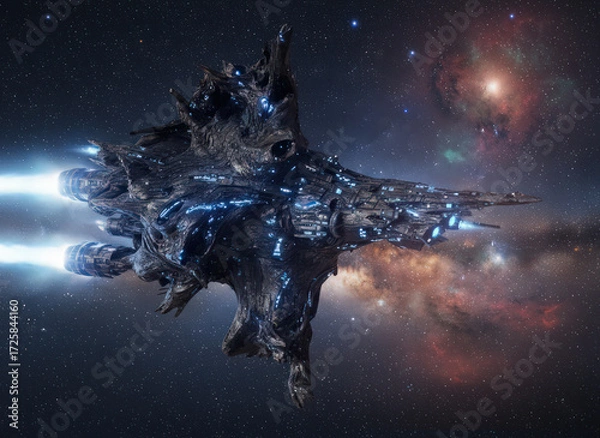 Fototapeta Intergalactic Spaceship Architecture