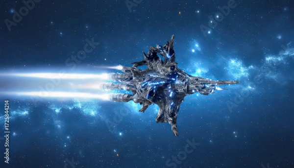 Fototapeta Intergalactic Spaceship Architecture