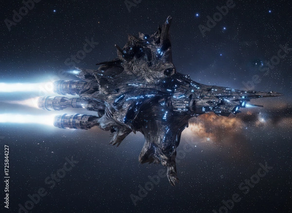 Fototapeta Intergalactic Spaceship Architecture