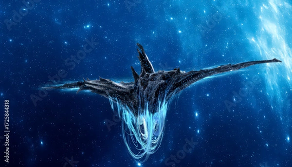 Fototapeta Intergalactic Spaceship Architecture