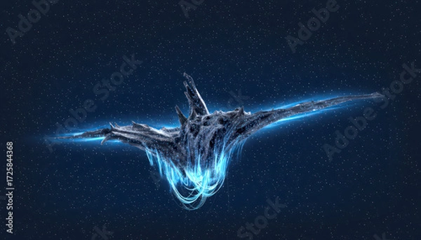 Fototapeta Intergalactic Spaceship Architecture