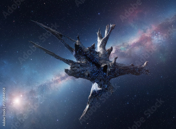 Fototapeta Intergalactic Spaceship Architecture