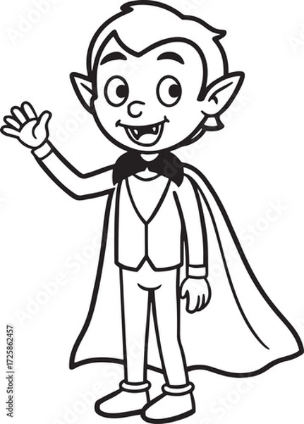 Obraz Halloween Characters Coloring Pages pack of 10