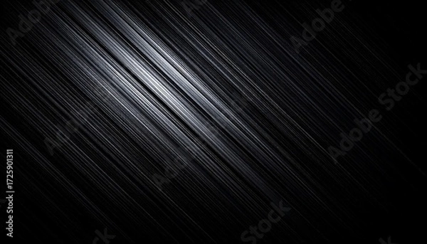 Fototapeta Diagonal lines of varying intensity in shades of gray and black