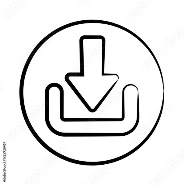 Obraz User Interfece Doodle Icons