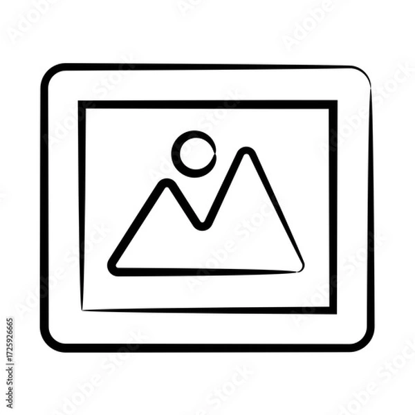 Obraz User Interfece Doodle Icons