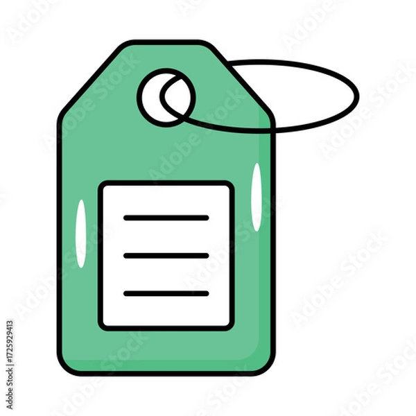 Obraz User Interfece Colored Outline Icons