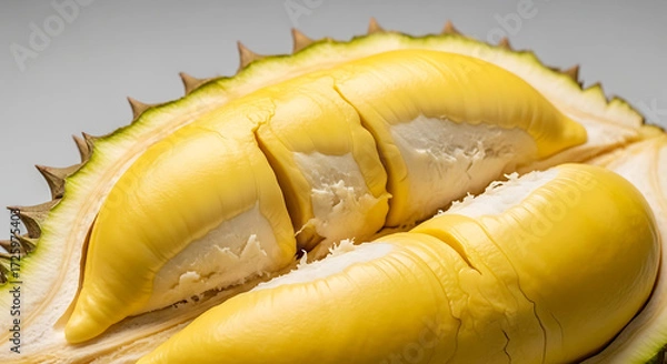 Fototapeta Exotic Delight Close-Up of Ripe Durian Fruit