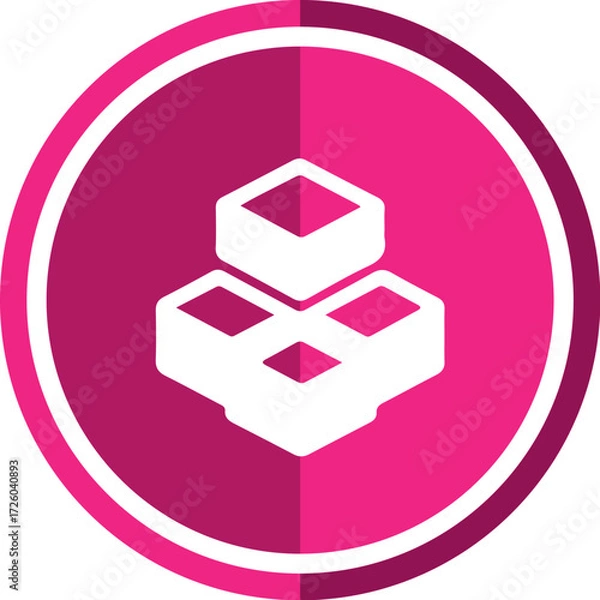 Obraz Blockchain Layers Icon