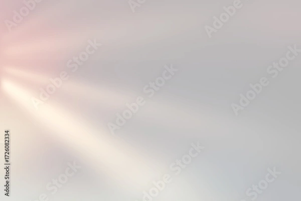 Fototapeta Overlay of warm and soft sunlight, sun rays on tasparing background.