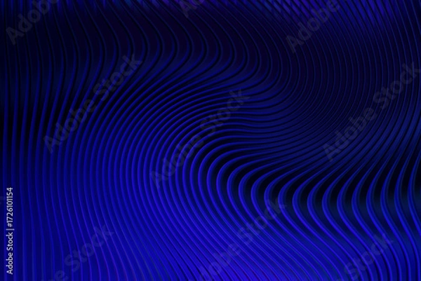 Fototapeta Dark blue wavy background texture