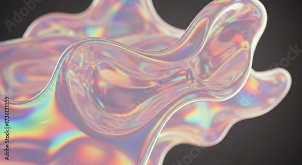 Fototapeta an abstract image of a liquid substance