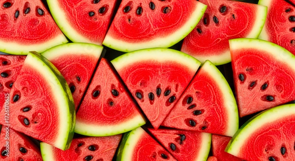 Fototapeta Watermelon Slice Background