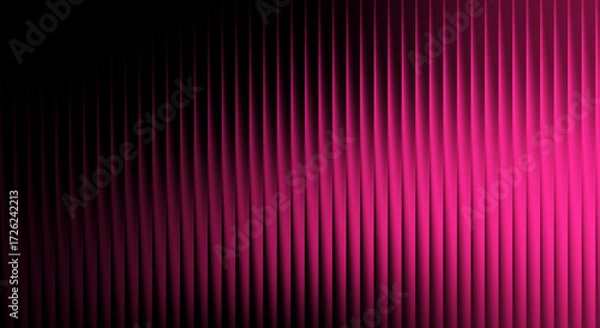 Fototapeta Abstract pink and black background with vertical lines creating a modern design