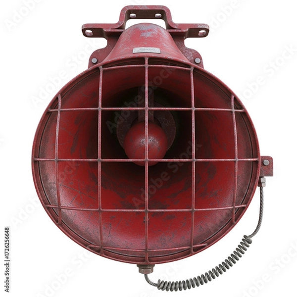 Fototapeta bell unique design with creative perspective, innovative bell shape with artistic details and unusual angles, decorative or symbolic element isolated on transparent background PNG
