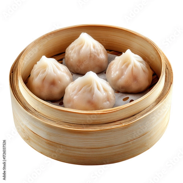 Obraz chinese steamed dumplings