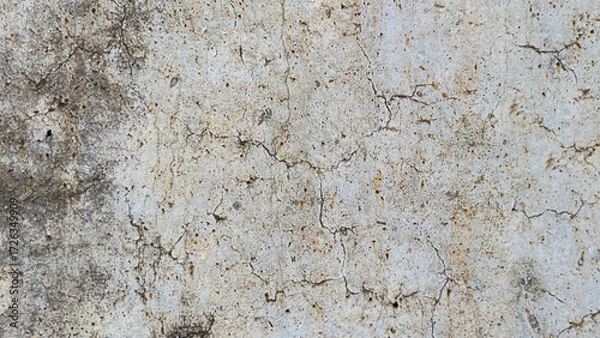 Fototapeta Concrete grunge texture of an old wall with classic patterns, symbolizing strength, vintage style, durability,