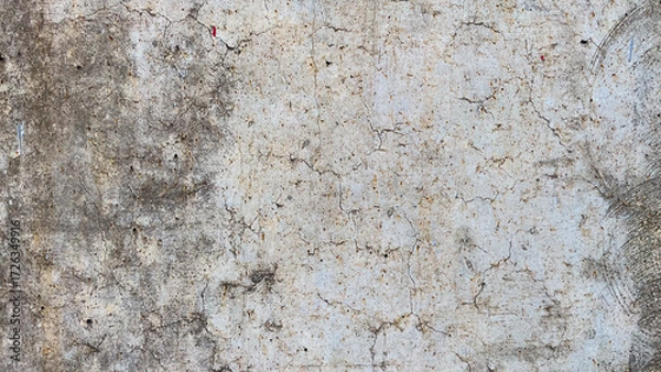 Fototapeta Concrete grunge texture of an old wall with classic patterns, symbolizing strength, vintage style, durability,