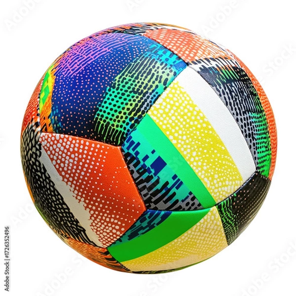 Obraz soccer ball isolated on white