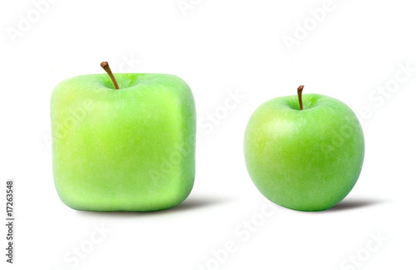 Obraz apple cube