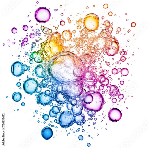 Fototapeta abstract colorful background