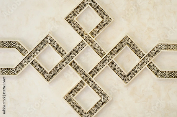 Fototapeta Moroccan Architecture Engrave Details