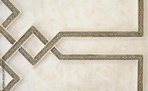 Fototapeta Moroccan Architecture Engrave Details