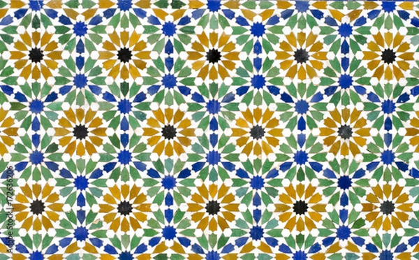 Fototapeta Seamless mosaic tile pattern