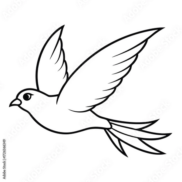 Fototapeta sparrow bird Artwork