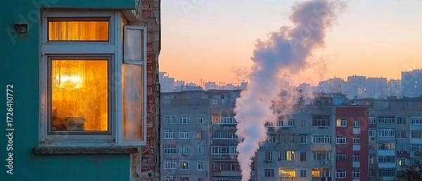 Fototapeta Window View