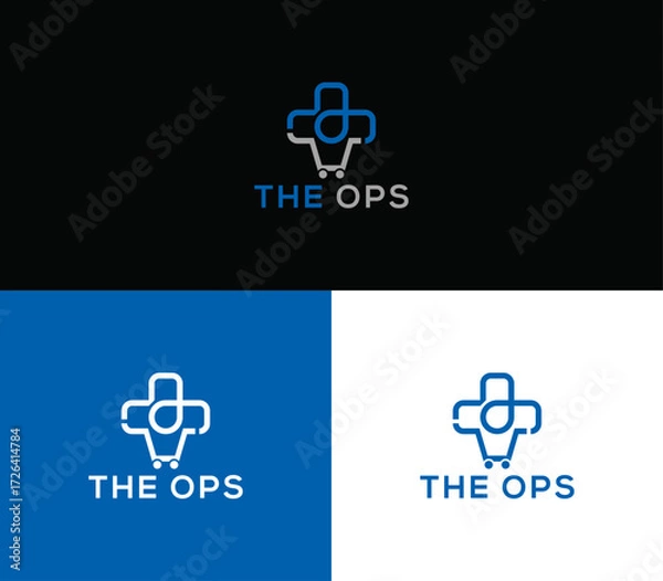 Obraz Initial Logo Design Template