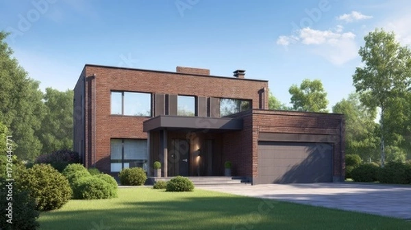 Obraz A deep blue background with golden glowing fireworks creates a festive and elegant atmosphere,