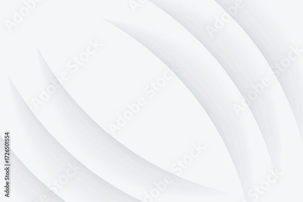 Obraz Modern abstract white minimal background